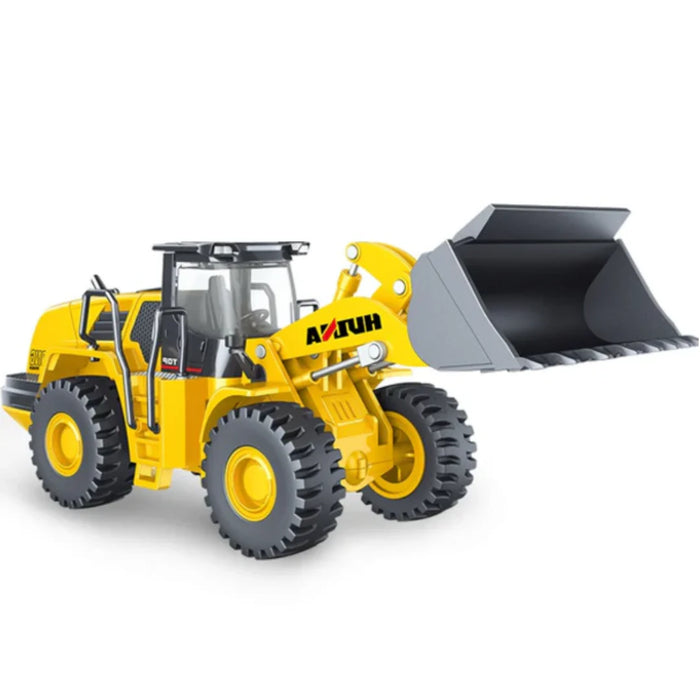 HuiNa 1913 1/50 Diecast Front Loader Construction Toy