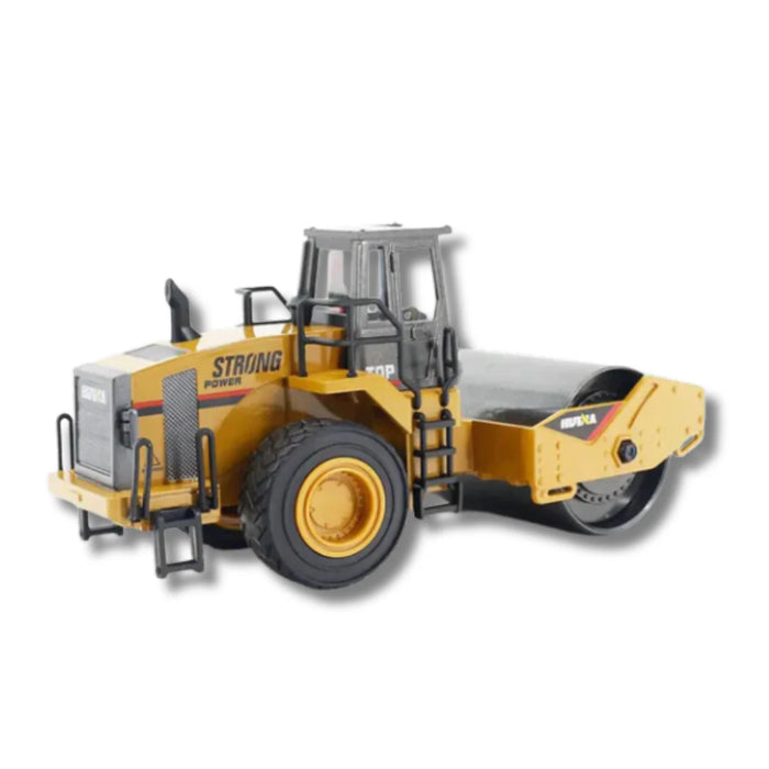 HuiNa 1915 1/40 Diecast Road Roller Construction Toy