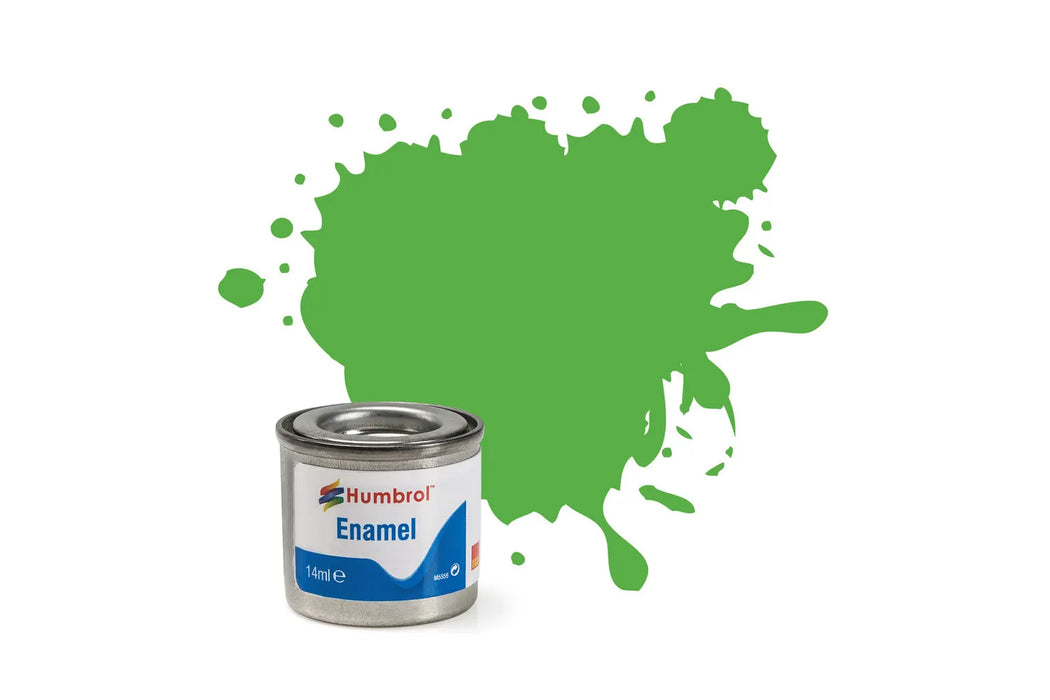 Humbrol AA0037 37 Matte Bright Green Enamel Paint 14ml Tinlet