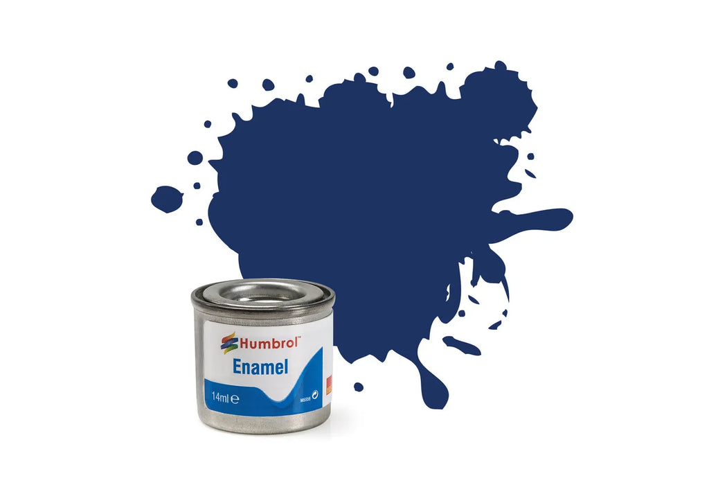 Humbrol AA0165 15 Gloss Midnight Blue Enamel Paint 14ml Tinlet