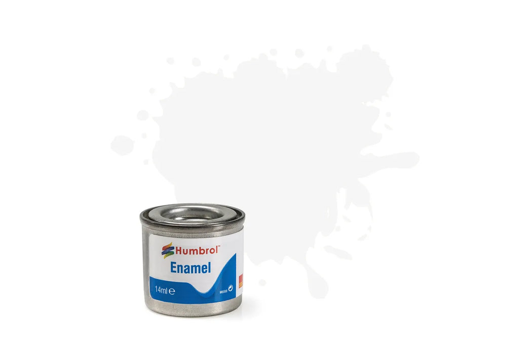 Humbrol AA0374 34 Matte White Enamel Paint 14ml Tinlet