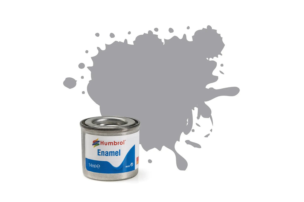 Humbrol AA0432 40 Gloss Pale Grey Enamel Paint 14ml Tinlet