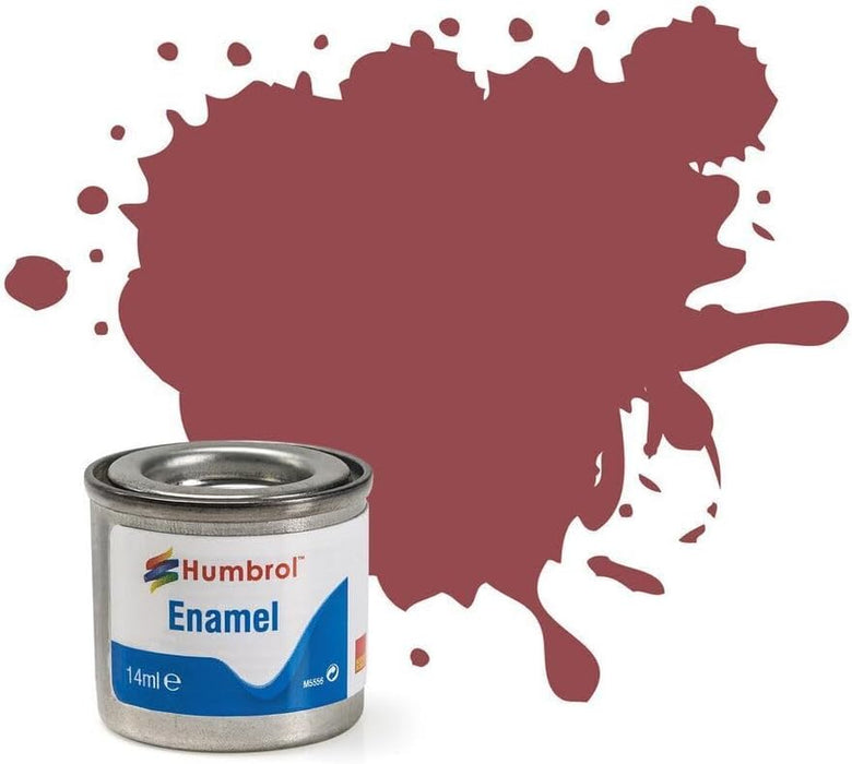 Humbrol AA0802 73 Matte Wine Enamel Paint 14ml Tinlet