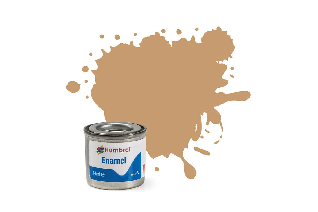 Humbrol AA1047 94 Matte Brown Yellow Enamel Paint 14ml Tinlet