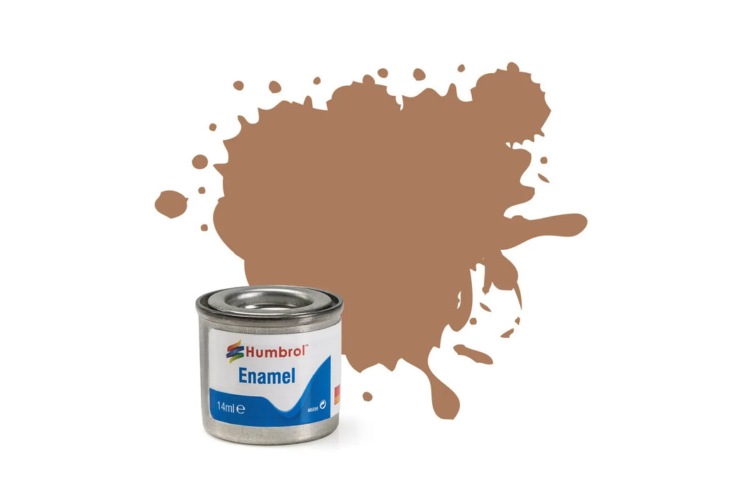 Humbrol AA1300 118 Matte US Tan Enamel Paint 14ml Tinlet