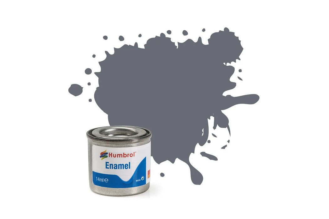 Humbrol AA1359 123 Satin Extra Dark Sea Grey Enamel Paint 14ml Tinlet