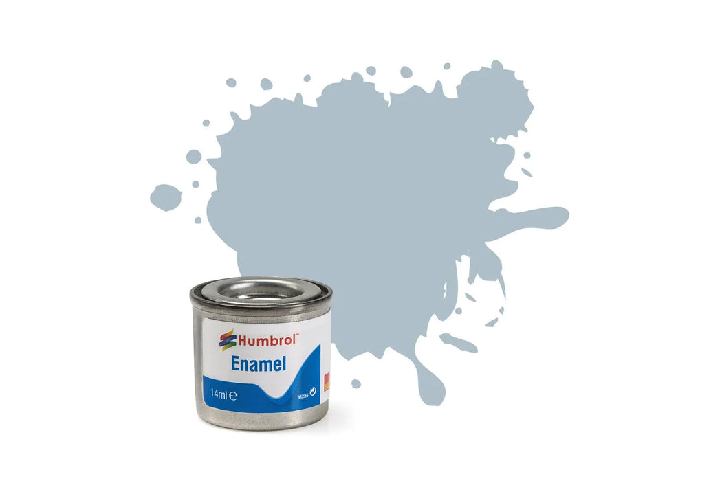 Humbrol AA1403 127 Satin US Ghost Grey Enamel Paint 14ml Tinlet
