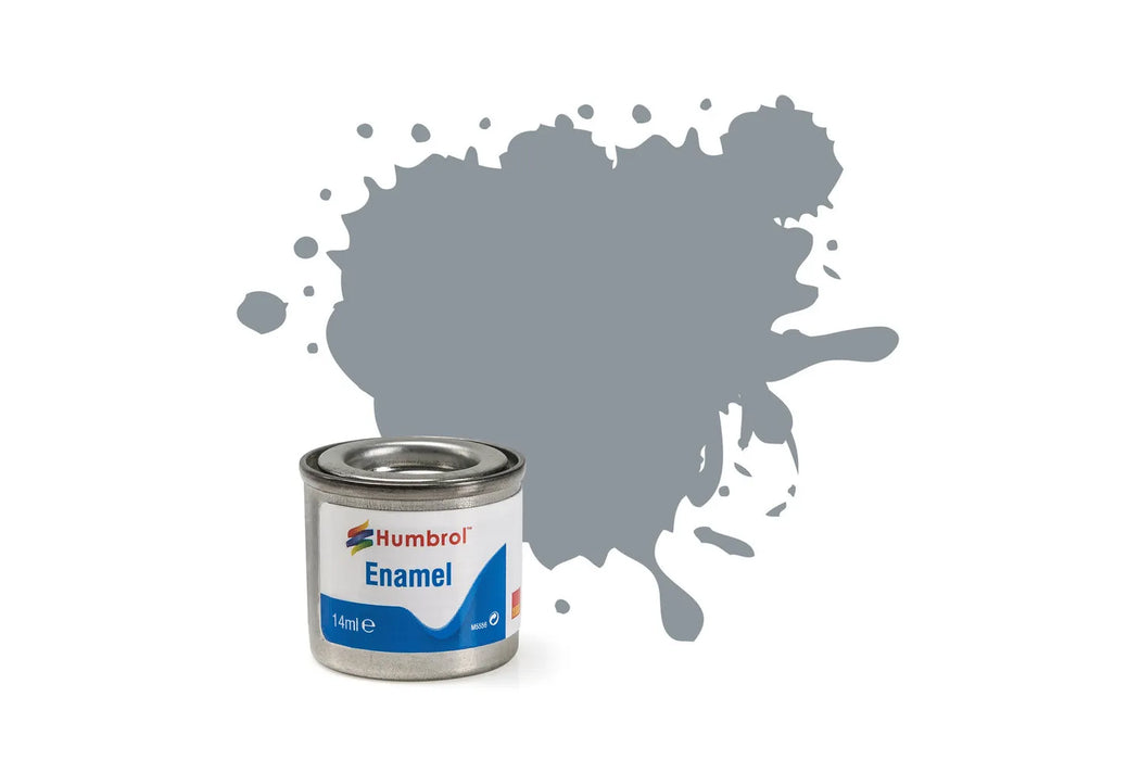 Humbrol AA1523 140 Matte Gull Grey Enamel Paint 14ml Tinlet
