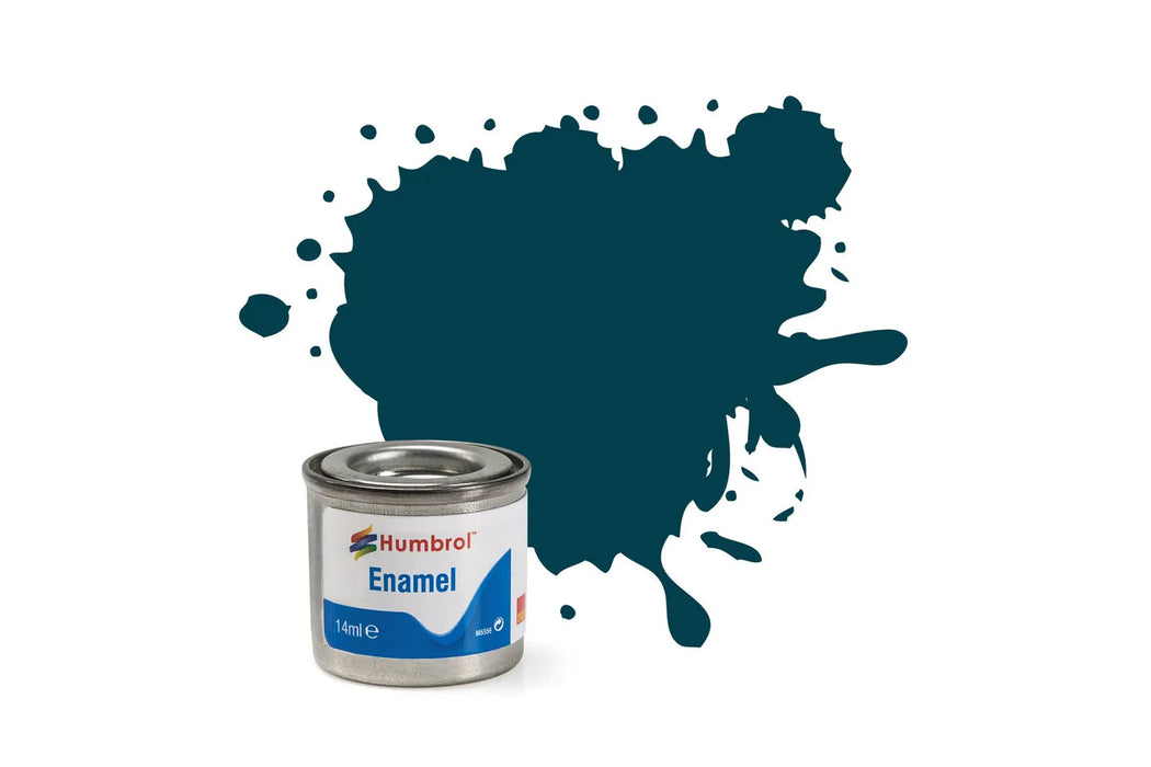 Humbrol AA1822 230 Matte Pru Blue Enamel Paint 14ml Tinlet