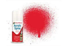Humbrol AD6019 19 Gloss Bright Red 150ml Spray Paint