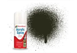 Humbrol AD6053 53 Metallic Gun Metal 150ml Spray Paint