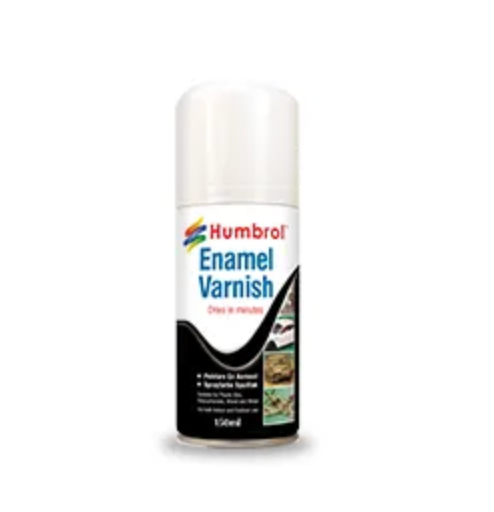 Humbrol AD6998 49 Matt Varnish 150ml Enamel Spray Paint
