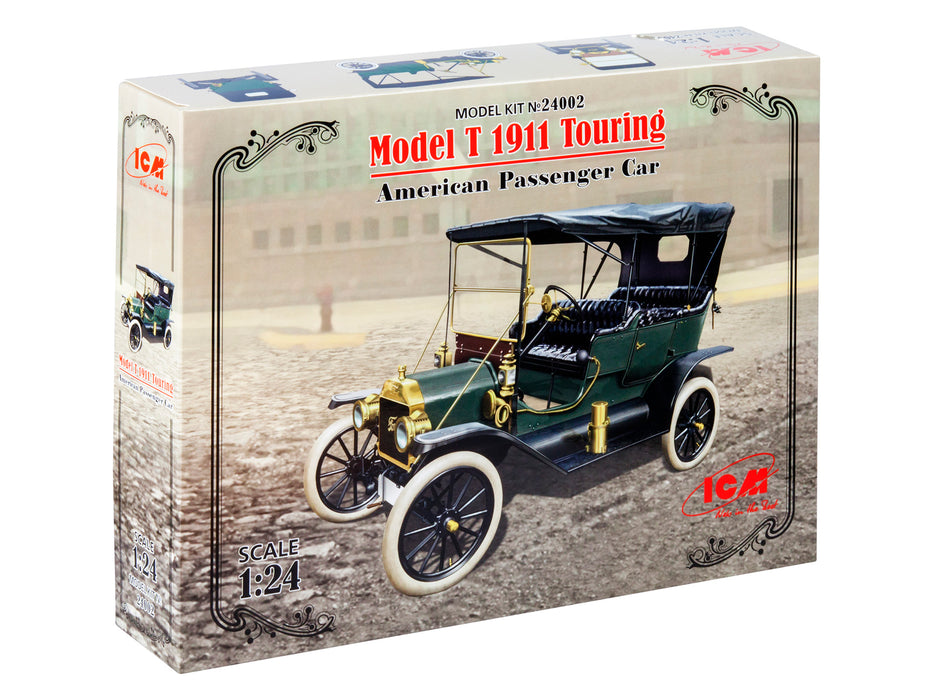 ICM Models 24002 1/24 American Model T 1911 Touring Model Kit
