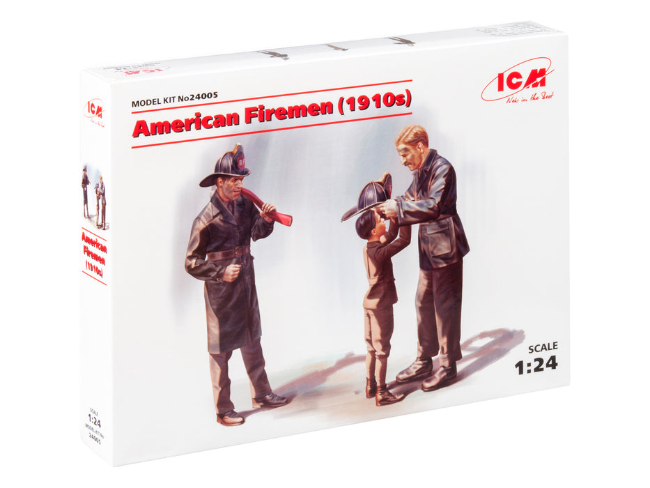 ICM Models 24005 1/24 American Firemen (1910s) Model Kit