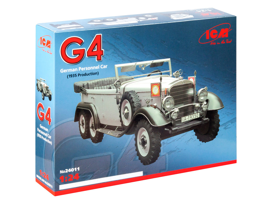 ICM Models 24011 1/24 G4 German Personnel Car (1935 Production) Model Kit