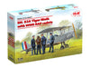 ICM Models 32037 1/32 DH. 82A Tiger Moth with WWII RAF Cadets Model Aircraft Kit