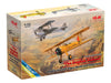 ICM Models 32053 1/32 Tiger Moth & Stearman Aircraft Set ("The English Patient" Movie) Aircraft Movie Model Kit