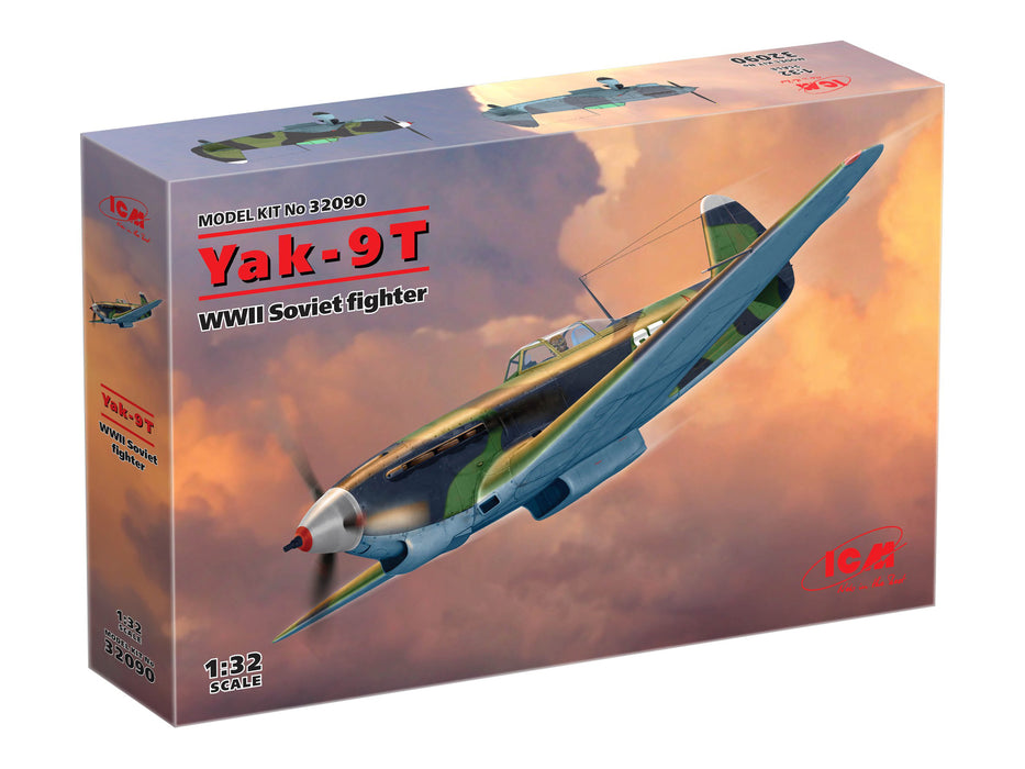 ICM Models 32090 1/32 Yak-9T WWII Soviet Fighter Model Kit