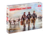 ICM Models 32104 1/32 USAAF Pilots (1941-1945) Figures Model Kit