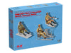 ICM Models 32112 1/32 WWII Allies Pilots in Cockpit (Great Britain, USA, USSR) Figures Model Kit