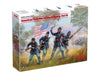 ICM Models 35023 1/35 American Civil War Union Infantry Set 2 Figures Model Kit