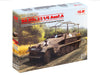 ICM Models 35102 1/35 Sd.Kfz. 251/6 Ausf.A WWII German Armoured Command Vehicle Model Kit