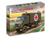 ICM Models 35138 1/35 Unimog S 404 Krankenwagen, German Military Ambulance Model Kit