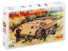 ICM Models 35211 1/35 WWII German Tank Crew (1943-1945) Figures Model Kit