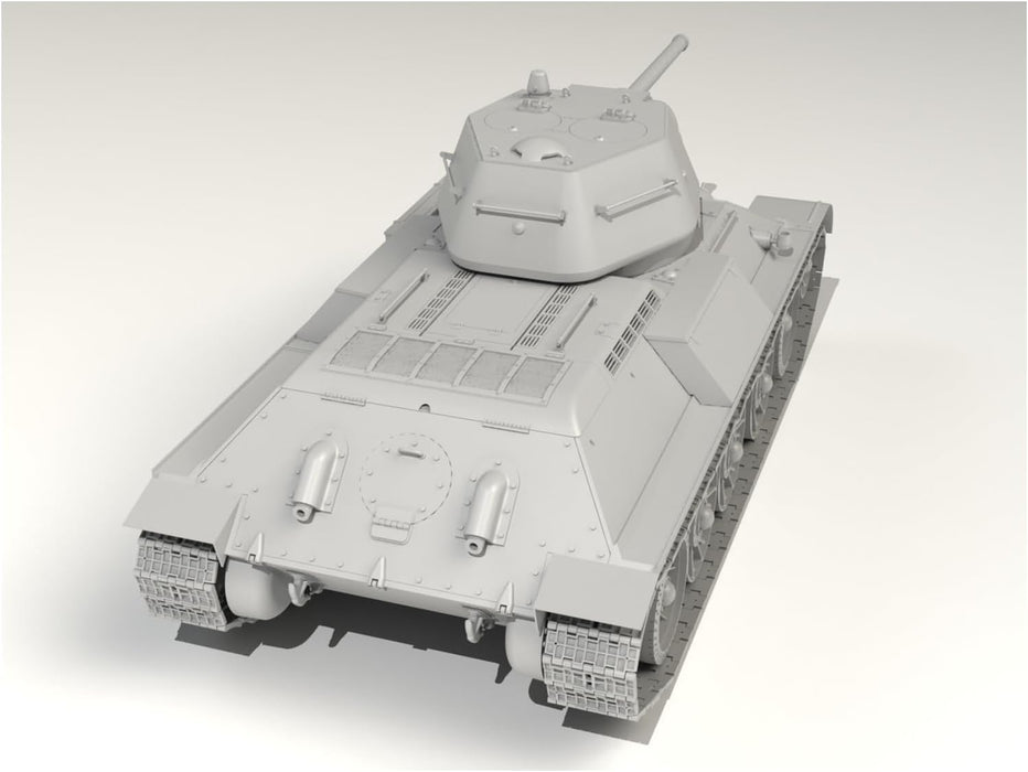 ICM Models 35370 1/35 Pz.Kpfw. T-34-747(r), WWII German Medium Tank Model Kit