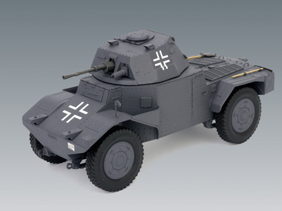 ICM Models 35374 1/35 WWII German Armored Vehicle Panzerspähwagen P 204(f) Model Kit