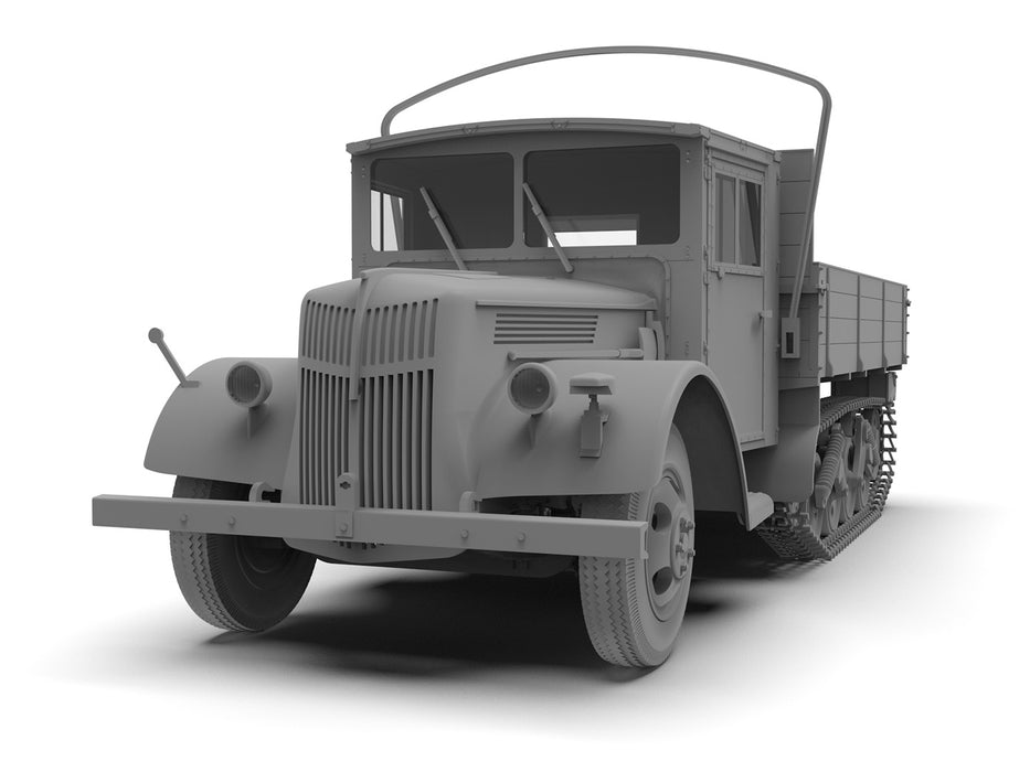ICM Models 35410 1/35 WWII German Truck V3000S/SSM Maultier 'Einheitsfahrerhaus' Model Kit