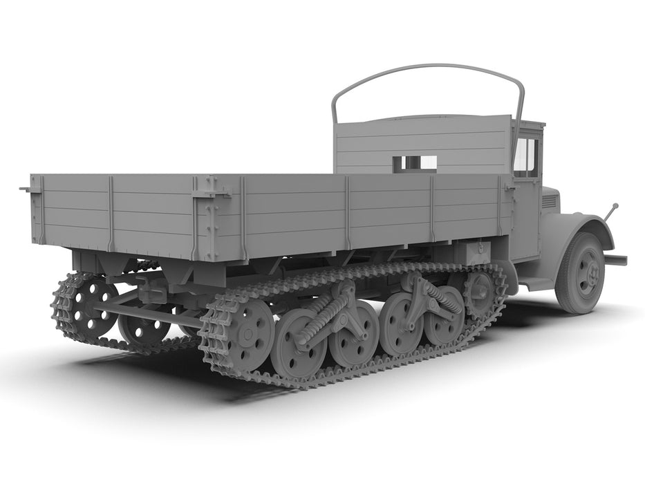 ICM Models 35410 1/35 WWII German Truck V3000S/SSM Maultier 'Einheitsfahrerhaus' Model Kit