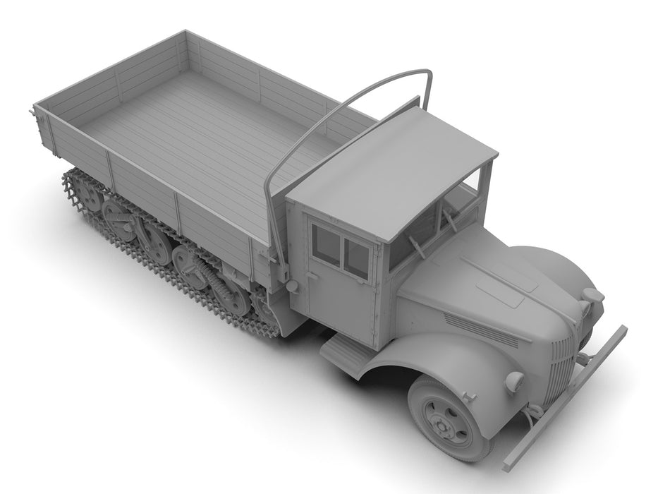 ICM Models 35410 1/35 WWII German Truck V3000S/SSM Maultier 'Einheitsfahrerhaus' Model Kit