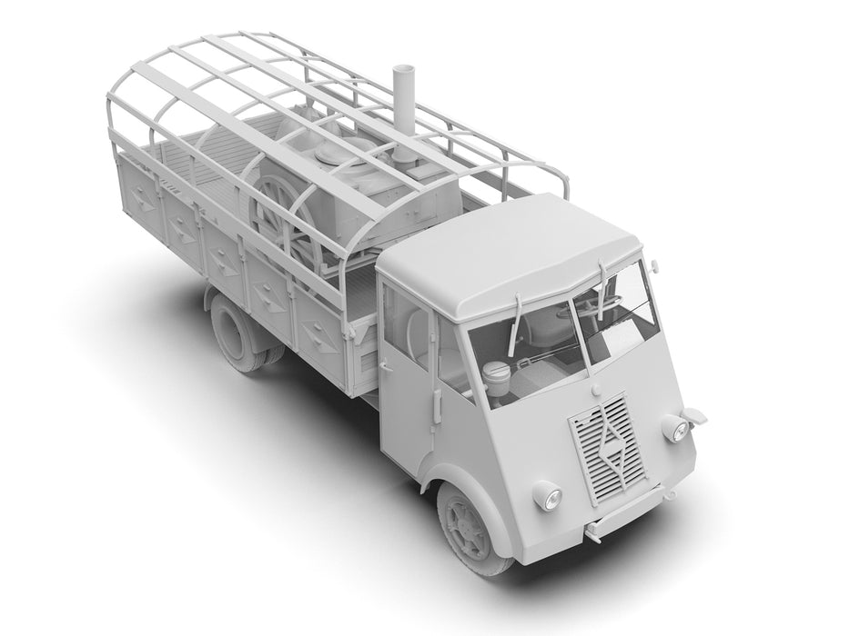 ICM Models 35415 1/35 WWII German mobile field kitchen AHN 'Gulaschkanone' Model Kit