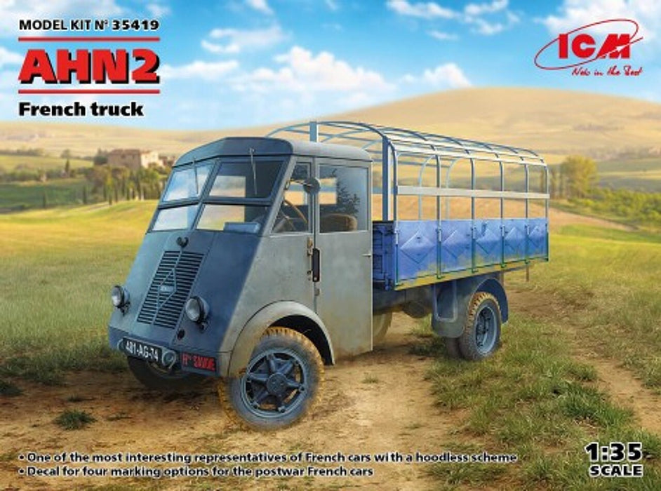 ICM Models 35419 1/35 French Army AHN2 2-ton Truck Model Kit