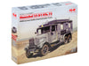 ICM Models 35467 1/35 Henschel 33 D1 Kfz.72 WWII German Radio Communication Truck Model Kit