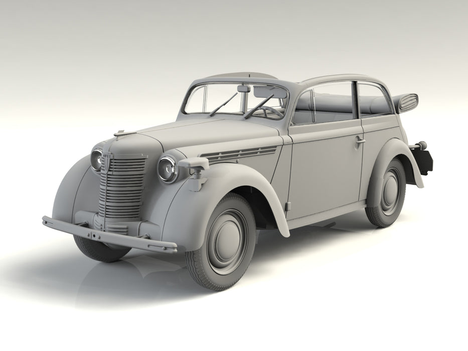 ICM Models 35483 1/35 Kadett K38 Cabriolimousine WWII German Staff Car Model Kit