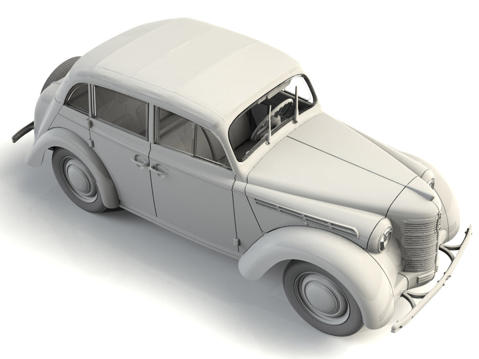 ICM Models 35484 1/35 Moskvitch-401-420A Soviet Passenger Car Model Kit