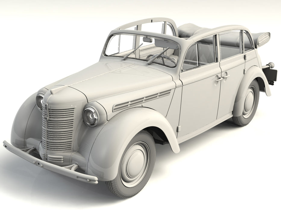 ICM Models 35484 1/35 Moskvitch-401-420A Soviet Passenger Car Model Kit