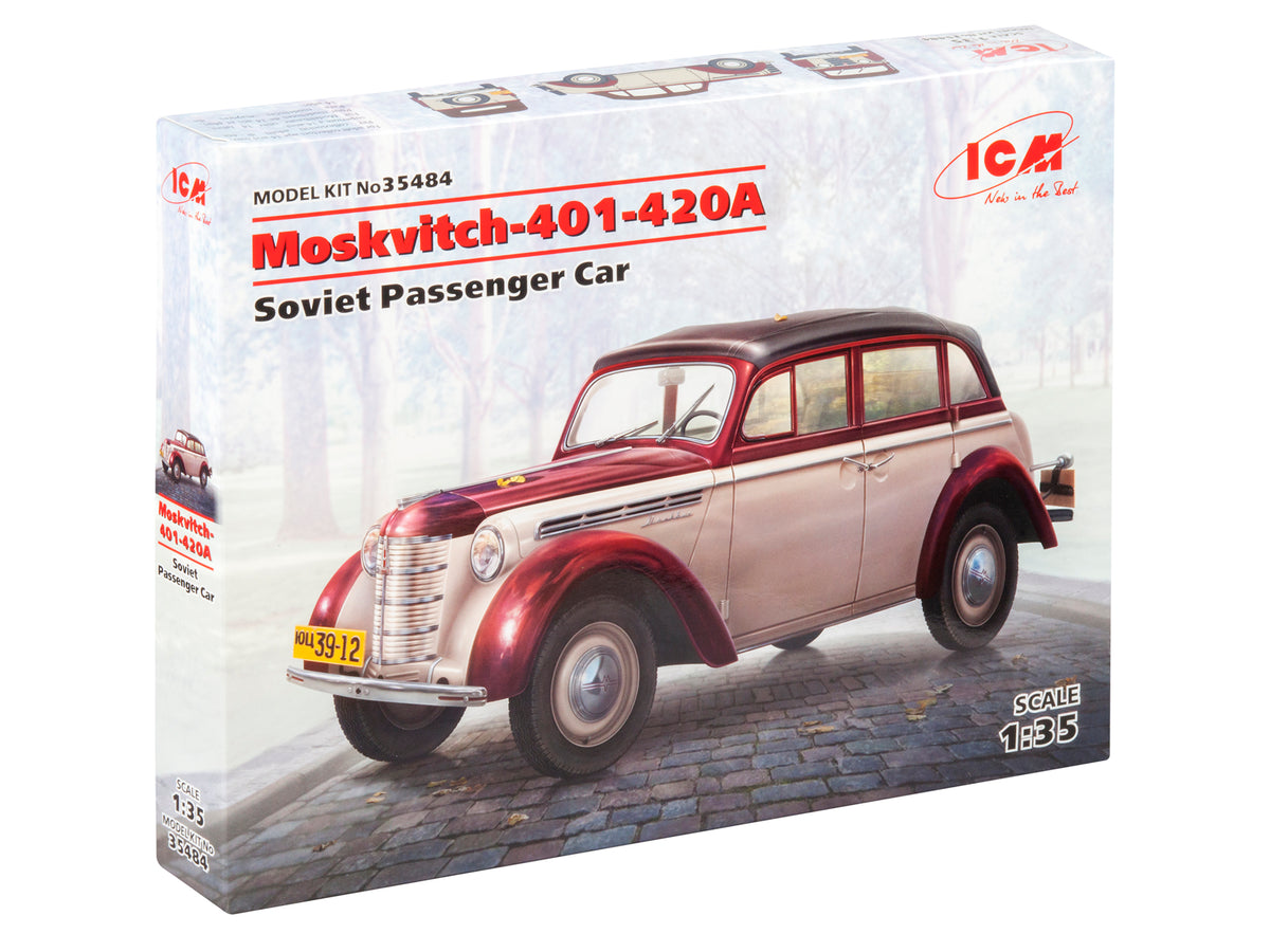Miniature Moskwitch 401-422 DIP MODELS - 1/43 - Édition Limitée 0153/2016