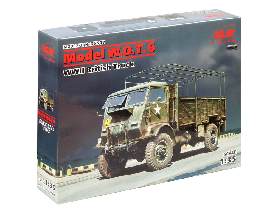 ICM Models 35507 1/35 WWII British Truck Model W.O.T. 6 Model Kit
