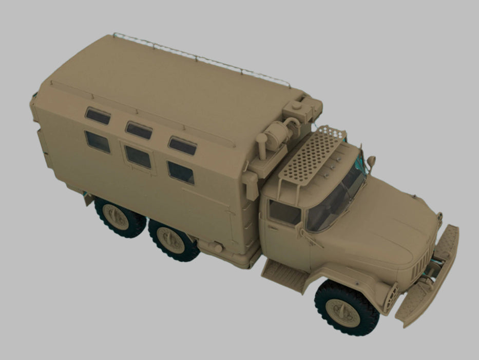 ICM Models 35518 1/35 Soviet ZiL-131 Emergency Truck Model Kit