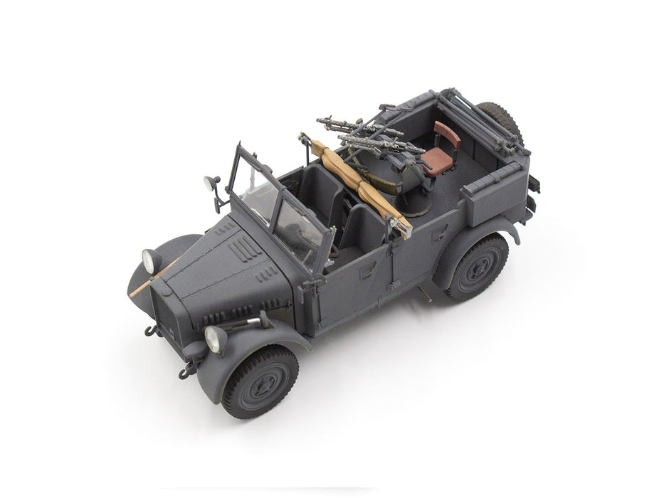 ICM Models 35584 1/35 Le.gl Einheitz-Pkw Kfz.4 WWII German Light Anti-Aircraft Vehicle Model Kit
