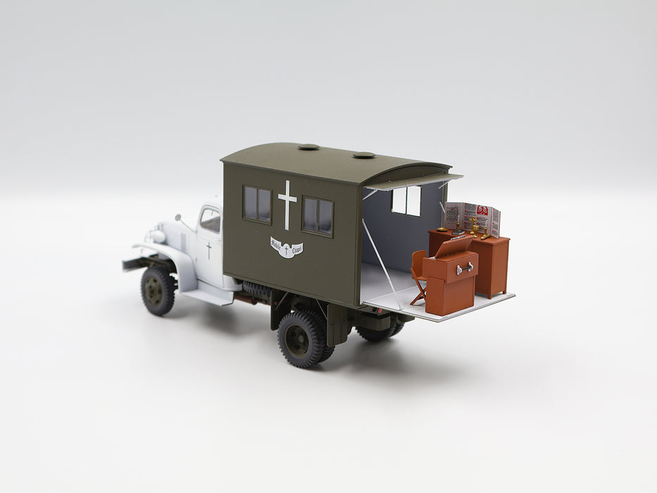 ICM Models 35586 1/35 WWII British Army Mobile Chapel Model Kit