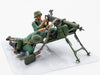 ICM Models 35645 1/35 WWII German MG08 Machine Gun Team Figures Model Kit