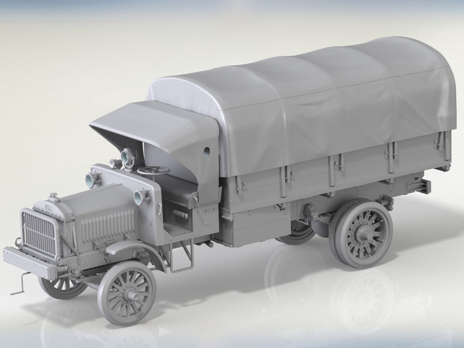 ICM Models 35653 1/35 Standard B "Liberty" with WWI US Drivers Model Kit