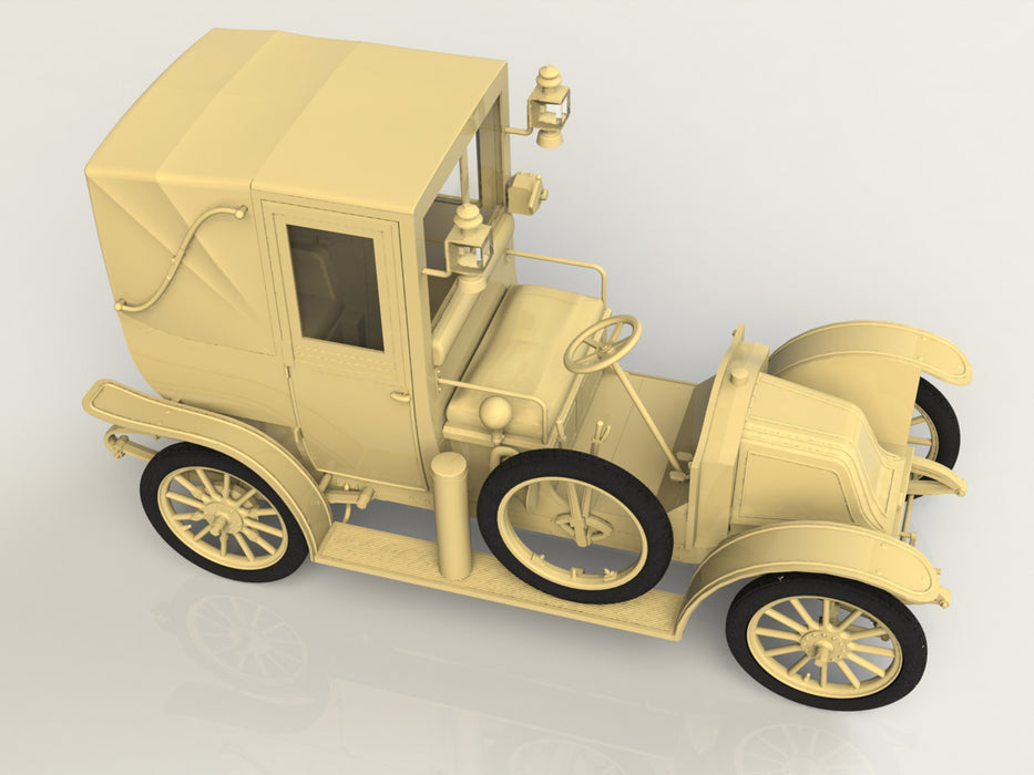 ICM Models 35658 1/35 Type AG 1910 London Taxi Model Kit