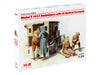 ICM Models 35662 1/35 WWI Model T 1917 Ambulance with US Medical Personnel Model Kit