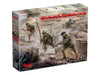 ICM Models 35704 1/35 WWI US Infantry in Gas Masks (1918) Figures Model Kit
