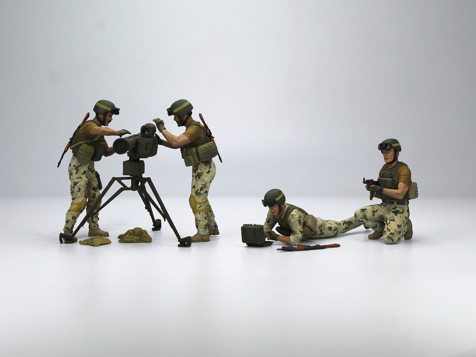 ICM Models 35750 1/35 Ukrainian Crew of "Stugna-P" Anti-tank Complex Figures Model Kit